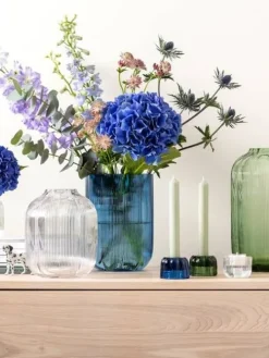 Villeroy&Boch Maljakot Ja Ruukut|Villeroy & Boch Fleur vaasi 22,5 cm sininen