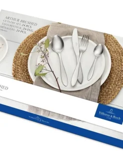 Arthur brushed Aterinsetti  harjattu 24-os>Villeroy&Boch Discount