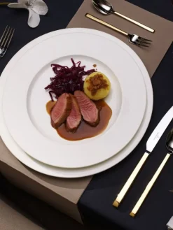 Villeroy&Boch Aterimet|La Classica Partially Gold plated Aterinsetti 30-os.