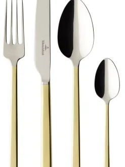 Villeroy&Boch Aterimet|La Classica Partially Gold plated Aterinsetti 24-os.