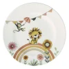 Villeroy&Boch Lastenhuone|Astiat|lautanen Roar Like a Lion 21,5x21,5x1,5 cm