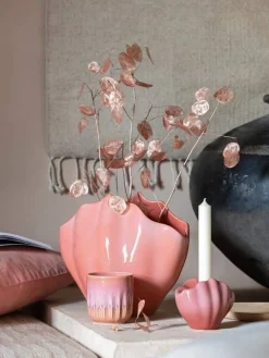 Villeroy&Boch Lyhdyt Ja Kynttilänjalat|Like Perlemor Kynttiläjalka 11x8x9,5cm Coral Home