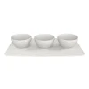 Villeroy&Boch Astiat|Manufacture Rock Dippikulhosetti valkoinen 4-os.