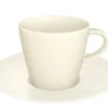 Manufacture Rock espressokuppi ja -alunen valkoinen>Villeroy&Boch Outlet