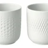 Manufacture Collier Blanc muki blanc 2 kpl valkoinen>Villeroy&Boch Clearance