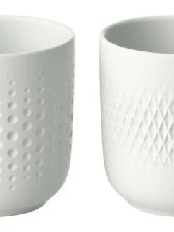 Manufacture Collier Blanc muki blanc 2 kpl valkoinen>Villeroy&Boch Clearance