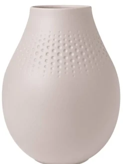 Villeroy&Boch Maljakot Ja Ruukut|Manufacture Collier vaasi 16x16x20 cm 2,3 L perle beige