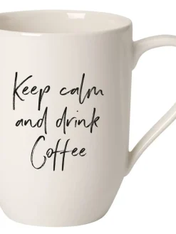 Statement muki 0,34l Keep calm and drink Coffee>Villeroy&Boch