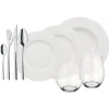 Villeroy&Boch Astiat|Wonderful World Astiasto 4 hlö valkoinen 36-os.