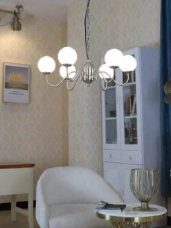 pallokruunuvalaisin Inka sat.kromi matta opalilasi><noscript><img width=