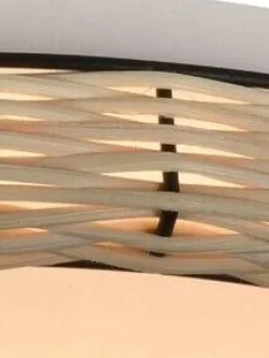 Virvatuli Sisustusvalaisimet|plafondi Rosa 1 LED 30 cm rottinki