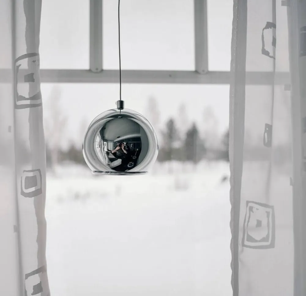 Virvatuli Sisustusvalaisimet|riippuvalaisin Bollen 1-os. LED kromi