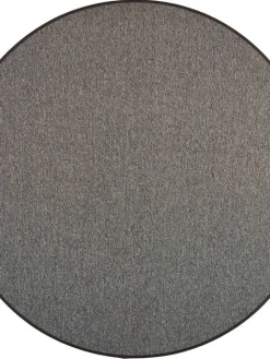 VM-Carpet Pyöreät Matot|Balanssi 49 ruskea, Ø 160 cm, kantti 5990