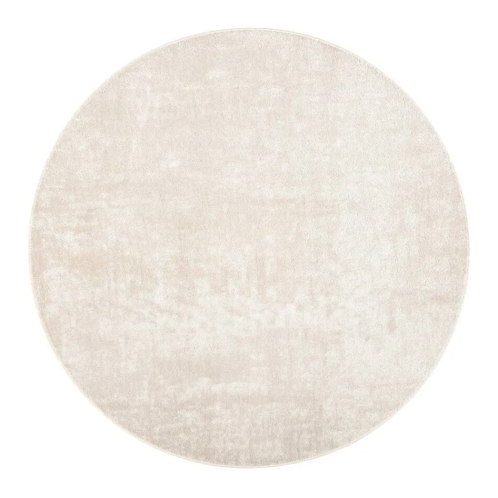 Basaltti 880 valkoinen ø 240 cm, kantti 5417>VM-Carpet New
