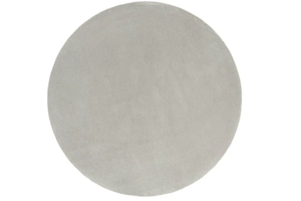 VM-Carpet Pyöreät Matot|Hattara 92 harmaa, Ø 240 cm