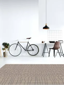 VM-Carpet Keskilattiamatot|Lastu, 4 hopea, 160*230 cm