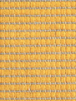 Lyyra 71 keltainen, Ø 160 cm, kantti 41>VM-Carpet Discount