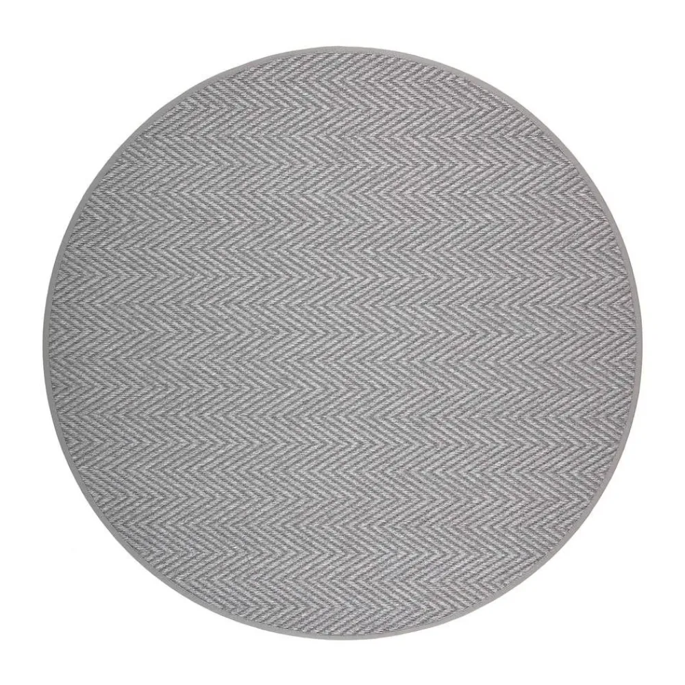 VM-Carpet Pyöreät Matot|matto Elsa Ø 200 cm harmaa