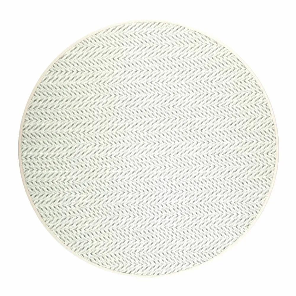 VM-Carpet Pyöreät Matot|matto Elsa valkoinen Ø 240 cm