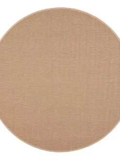 VM-Carpet Pyöreät Matot|matto Havu ø 200 cm 72 natur