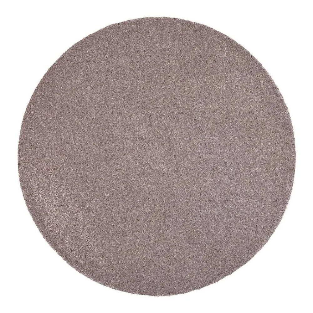 VM-Carpet Pyöreät Matot|matto Kide Ø 133 cm ruskea