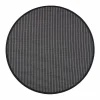 matto Lyyra2 ø 240 cm 70 musta>VM-Carpet Online