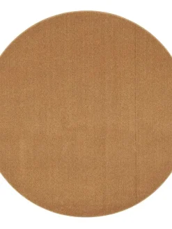 VM-Carpet Pyöreät Matot|matto Puuteri ø 240 cm 153 ruskea