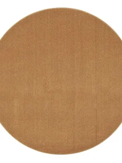matto Puuteri ø 160 cm 153 ruskea>VM-Carpet Online