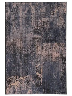 VM-Carpet Pyöreät Matot|matto Rustiikki 133x200 cm 79 sinivintage