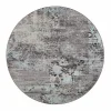 VM-Carpet Pyöreät Matot|matto Rustiikki ø 240 cm 32 turkoosi