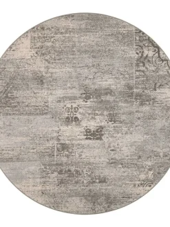 VM-Carpet Pyöreät Matot|matto Rustiikki ø 240 cm 39 harmaa