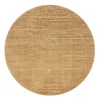 VM-Carpet Pyöreät Matot|matto Sametti ø 240 cm 246 keltainen