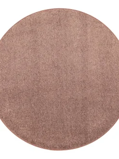 VM-Carpet Pyöreät Matot|Onni, 68 ruskea Ø 133cm, kantti 5982
