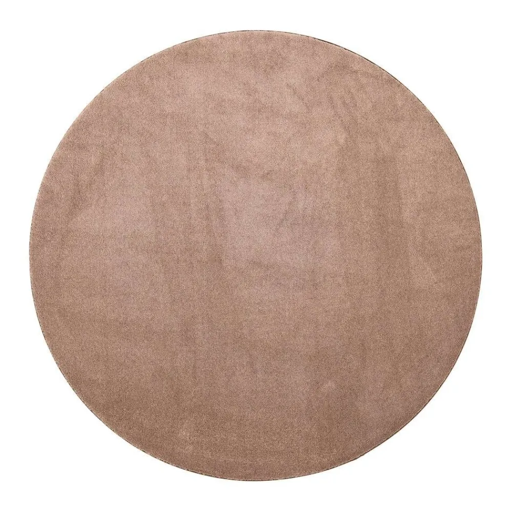 VM-Carpet Pyöreät Matot|Puuteri 143 ruskea, 80*150 cm, kantti 5951
