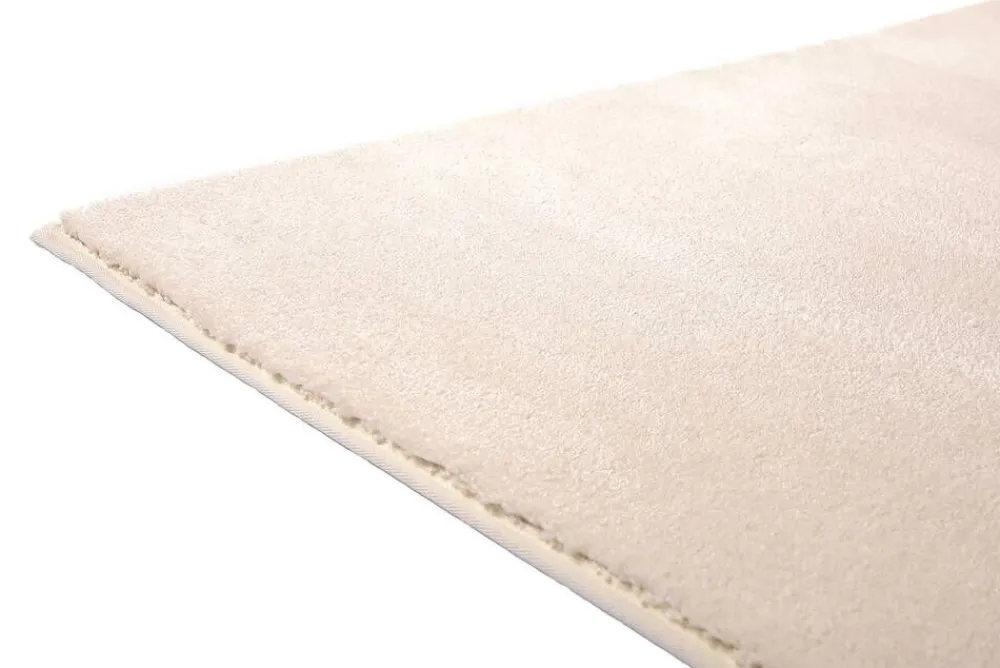 VM-Carpet Pyöreät Matot|Puuteri 102 valkoinen, Ø 160 cm, kantti 5406