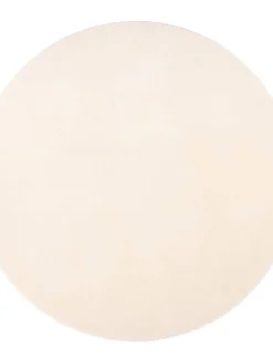 VM-Carpet Pyöreät Matot|Puuteri 102 valkoinen, Ø 133 cm, kantti 5406