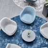 VM-Carpet Pyöreät Matot|Satine 791 sininen, Ø 240 cm, kantti 5447