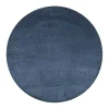 VM-Carpet Pyöreät Matot|Satine 791 sininen, Ø 160 cm, kantti 5447
