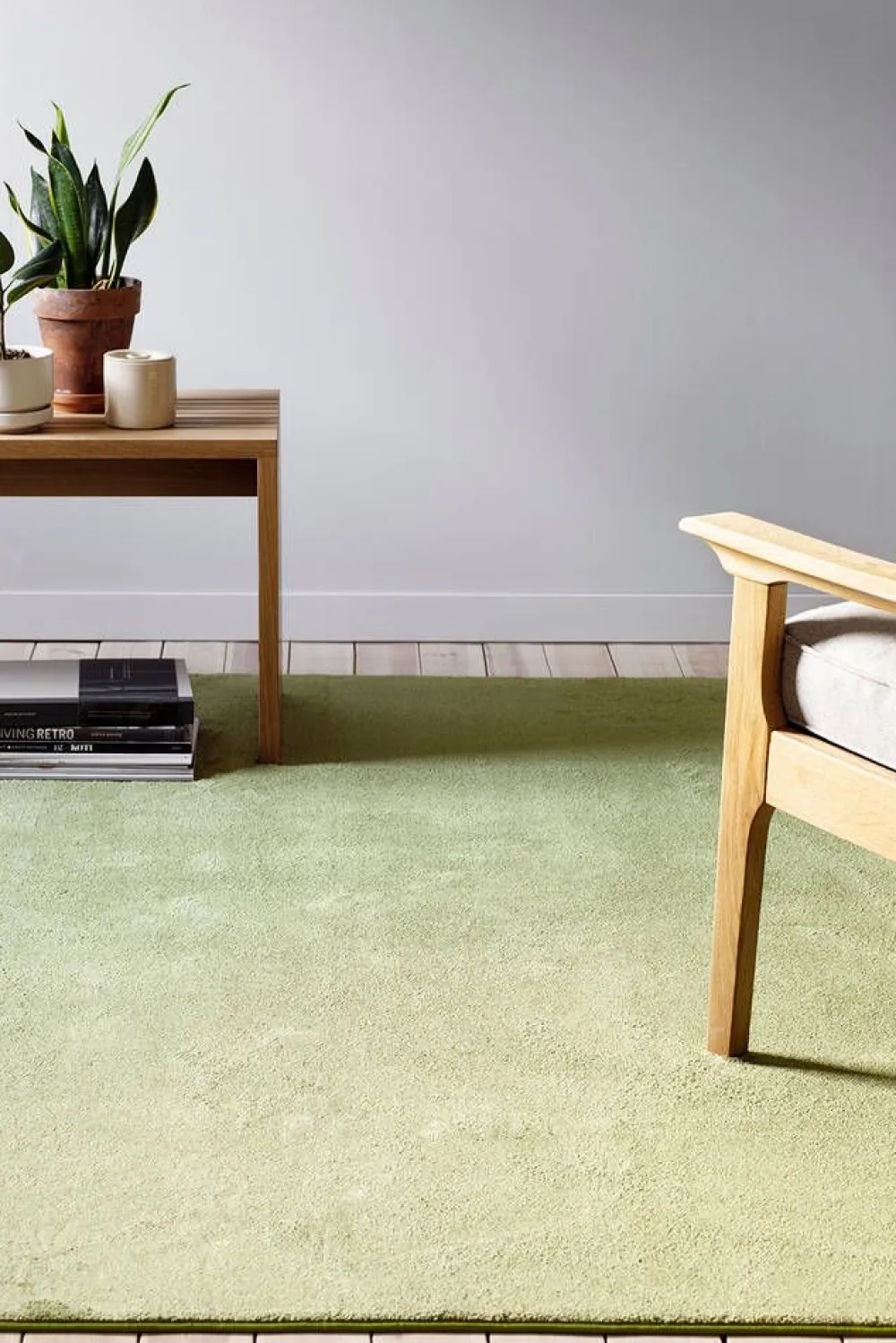 VM-Carpet Keskilattiamatot|Satine 572 vihreä, 160*230 cm, kantti 5784