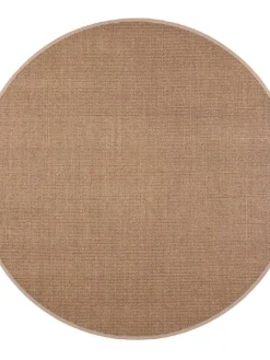 Sisal, 85 taupe, Ø 240 cm, kantti 25 B>VM-Carpet Clearance