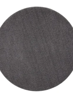 VM-Carpet Pyöreät Matot|Sointu, 177 antrasiitti, Ø 133 cm, kantti 5450