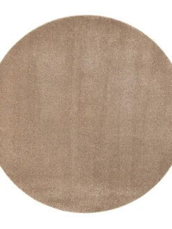 Sointu, 90 beige, Ø 200 cm, kantti 5978>VM-Carpet Discount