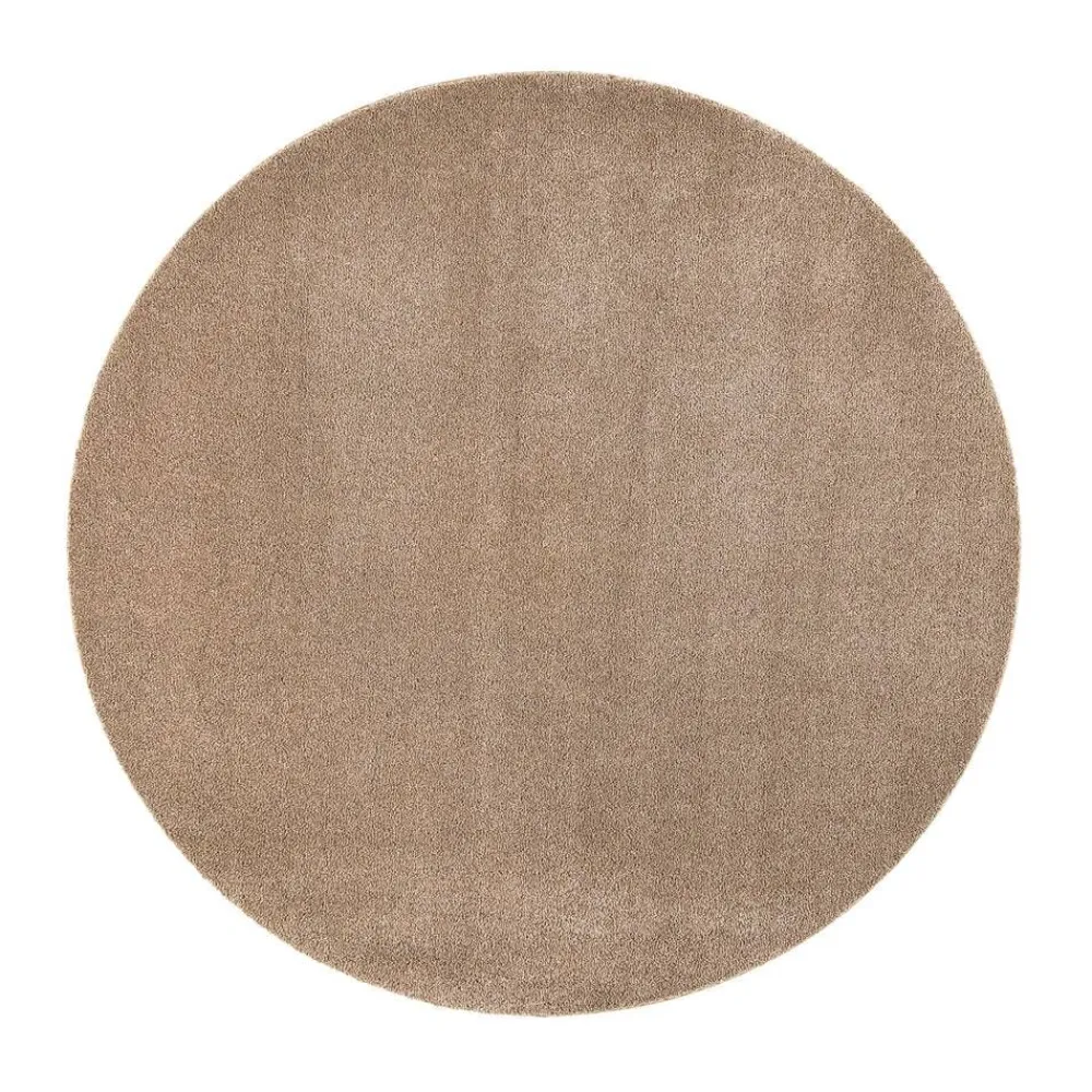 Sointu, 90 beige, Ø 200 cm, kantti 5978>VM-Carpet Discount