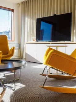 VM-Carpet Keskilattiamatot|Tunturi 77 harmaa, 160*230 cm, kantti 077 B