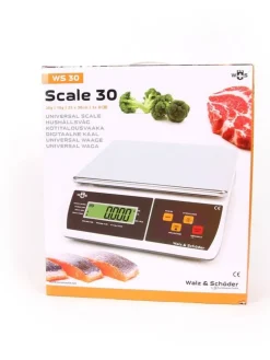 Walz & Schu00f6der Keittiötarvikkeet|Walz & Schöder tasovaaka 30kg/10g