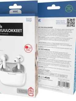 nappikuulokkeet FitBuds TWS Bluetooth valkoinen>Wave Hot