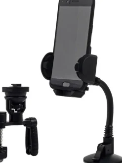 Kuulokkeet Ja Puhelintarvikkeet|Wave Yleisautoteline 2in1 FCHD-023 Plus