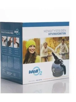 WellO2 Kauneus Ja Terveys|hengitysharjoituslaite