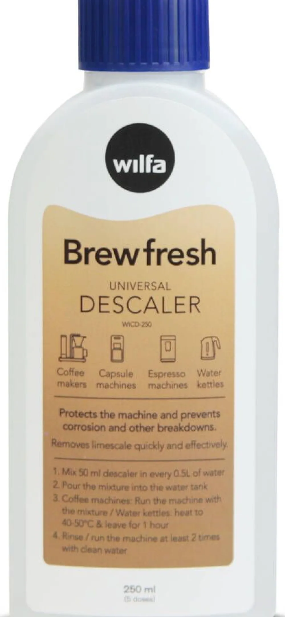 kalkinpoisto Brewfresh 250 ml>Wilfa Hot