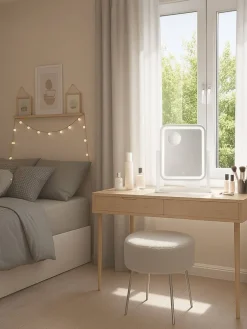 meikkipeili Glowing MI4W-D25 valkoinen><noscript><img width=